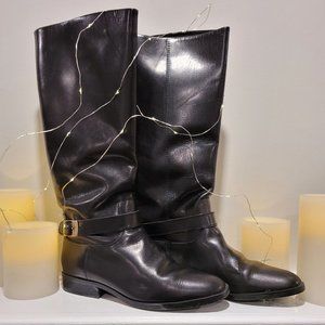 Vintage Etienne Aigner Vintage Riding Boots - size 8.5 Black